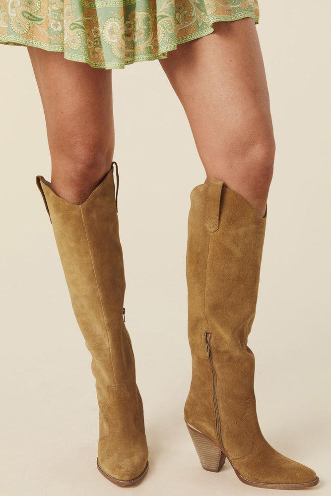 Montana Knee High Suede Boots