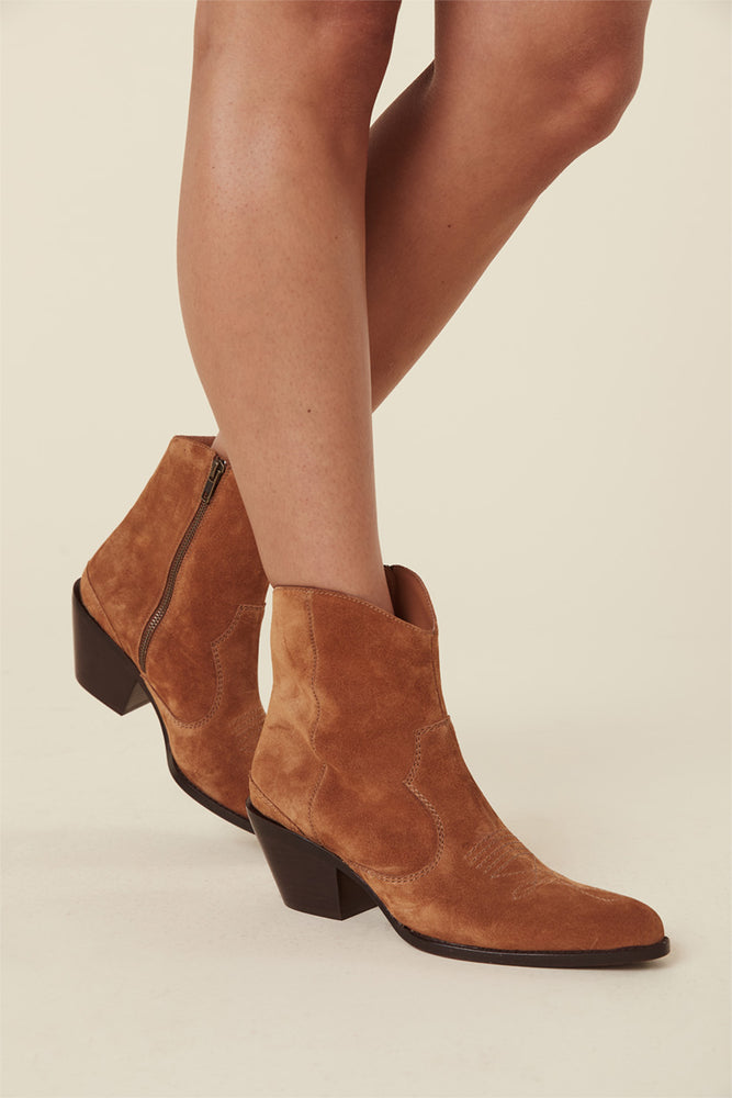 Safari Suede Ankle Boot